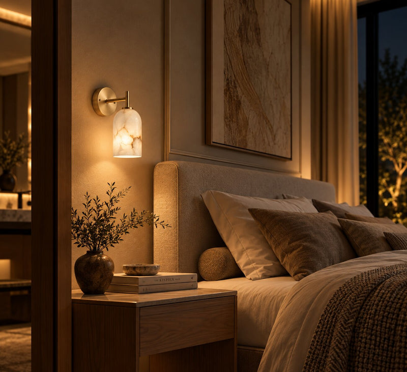 essenzo dome wall sconce