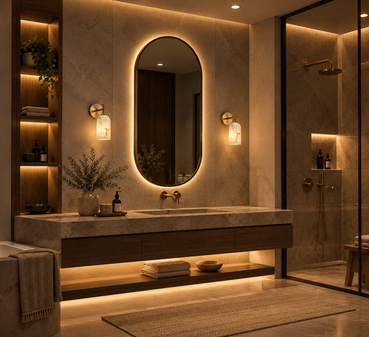 Essenzo Dome Wall Sconce