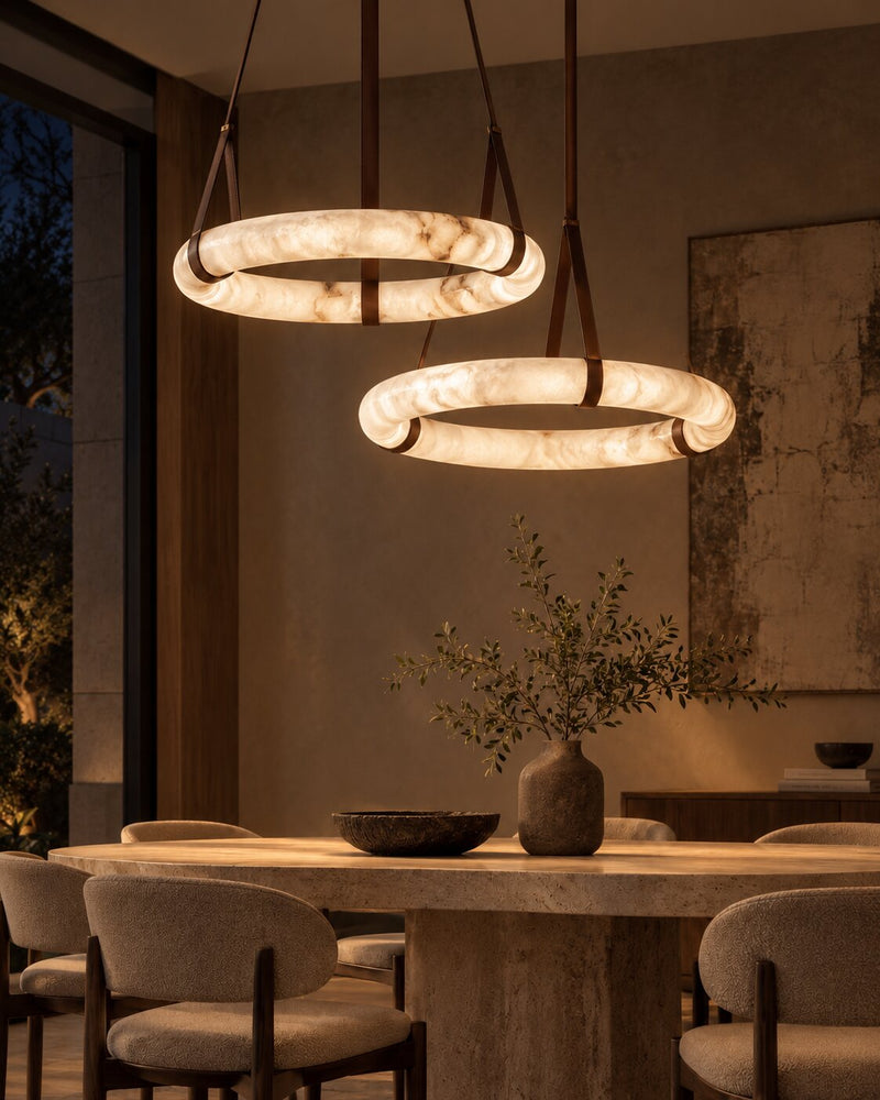halo ring chandelier style 3