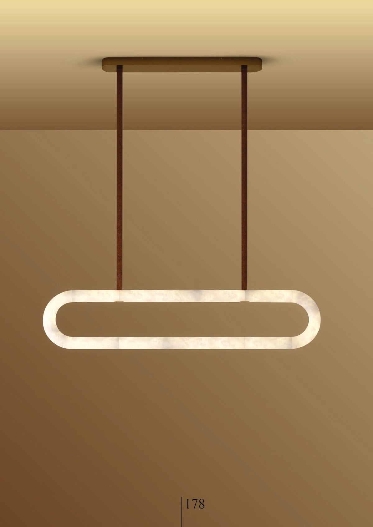 Vanta Halo Chandelier Vertical
