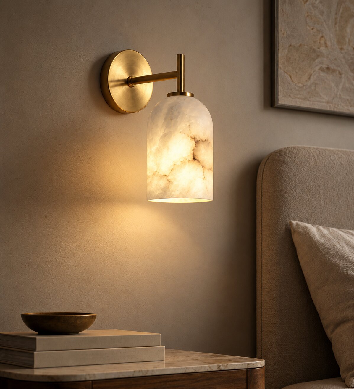 essenzo dome wall sconce