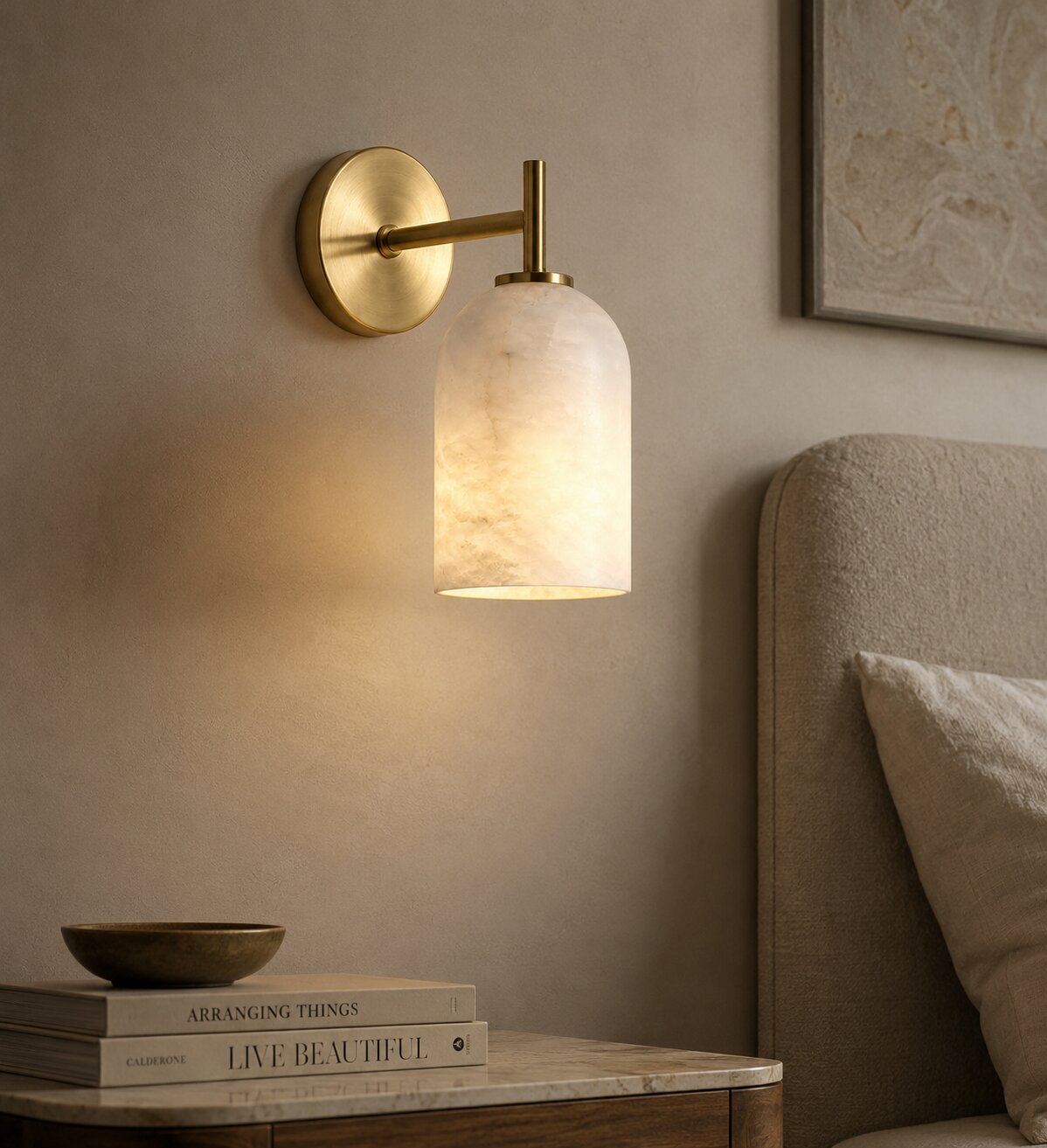 essenzo dome wall sconce