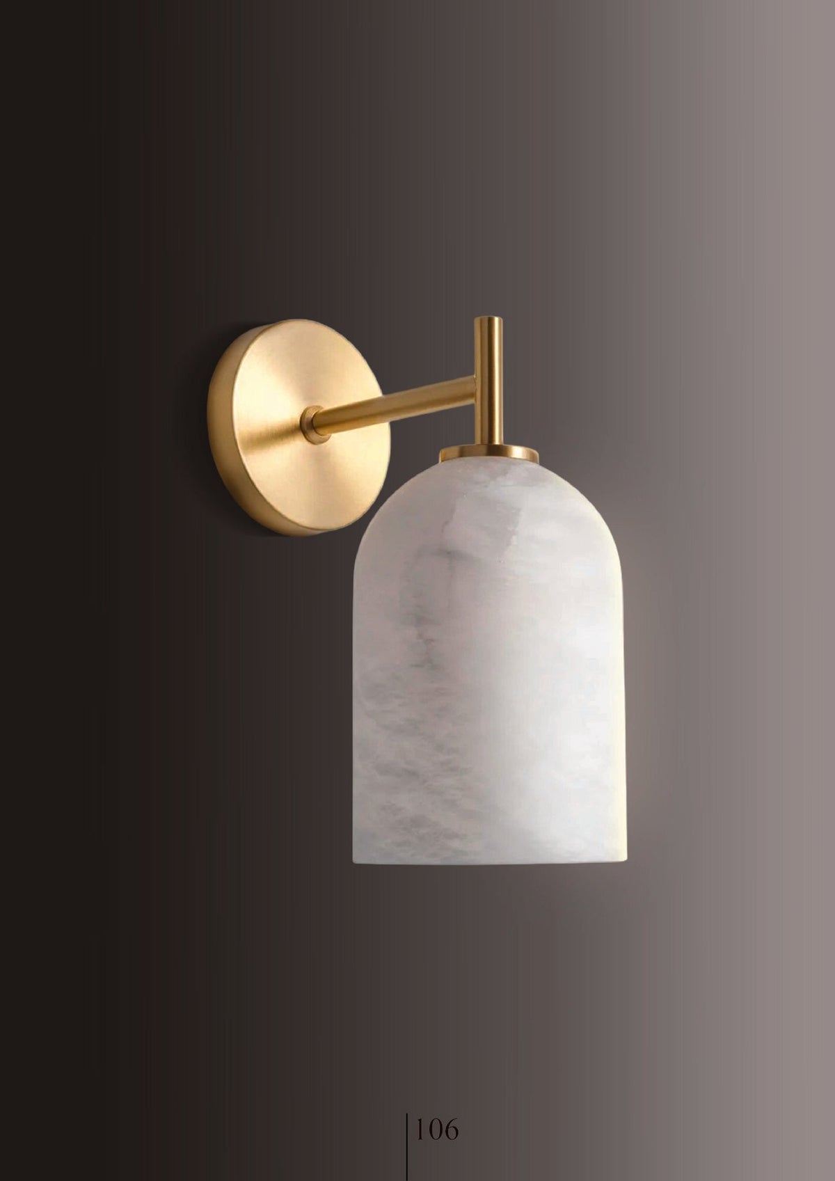 essenzo dome wall sconce