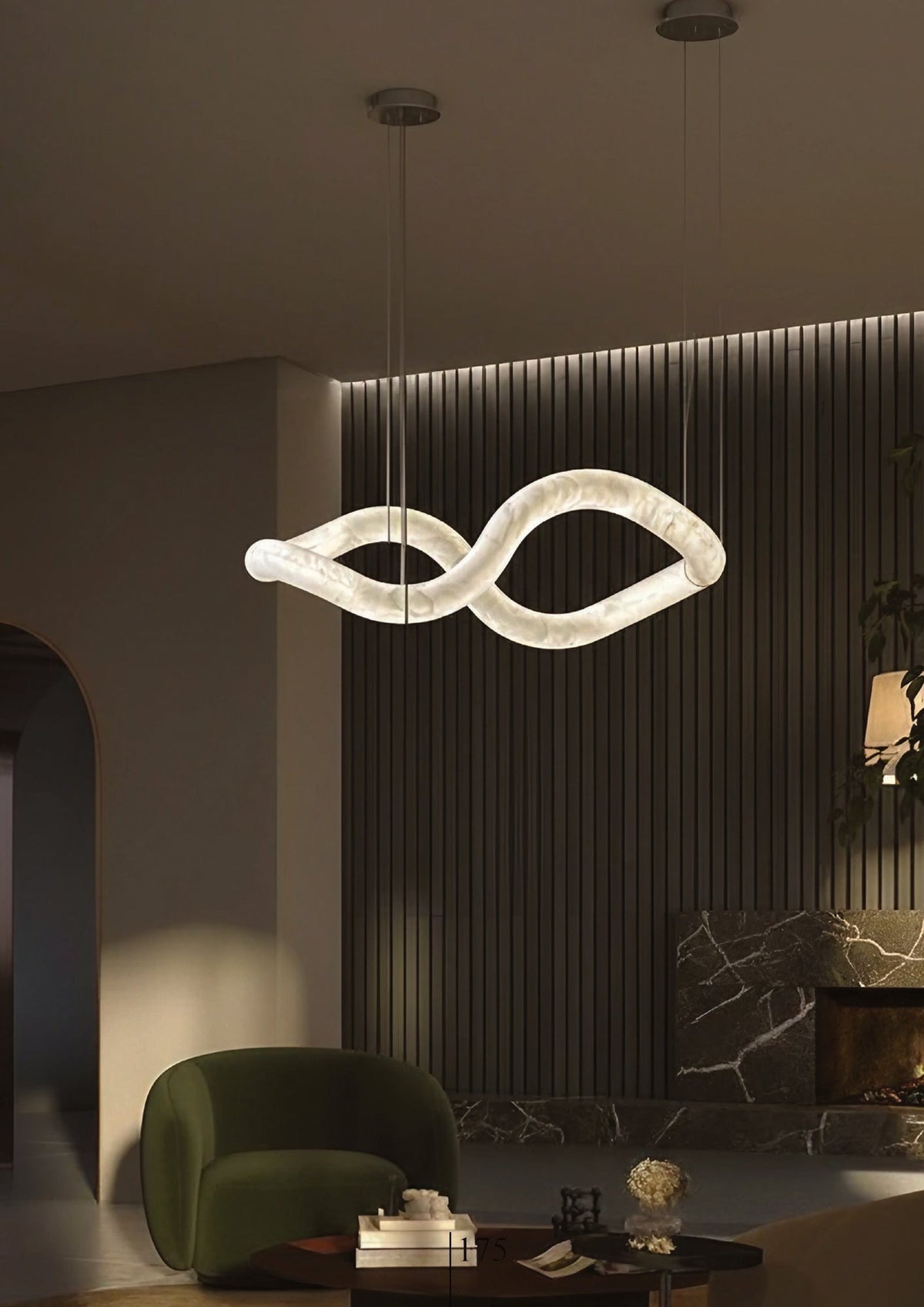 halo infinia chandelier