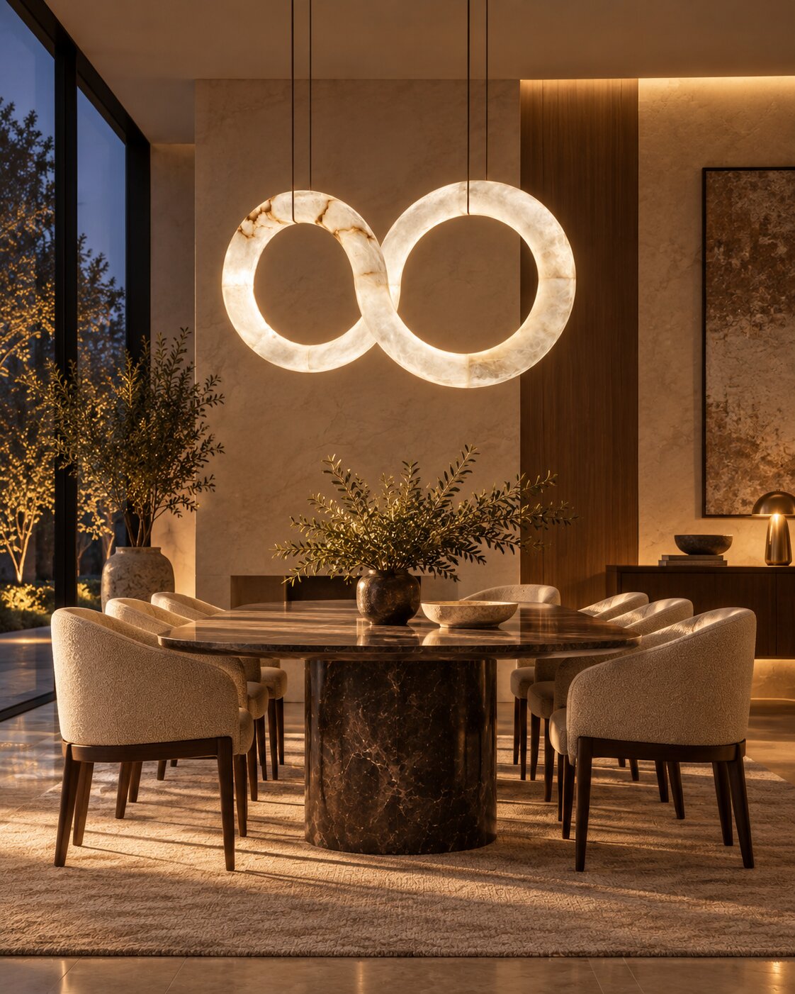 halo infinia chandelier rings