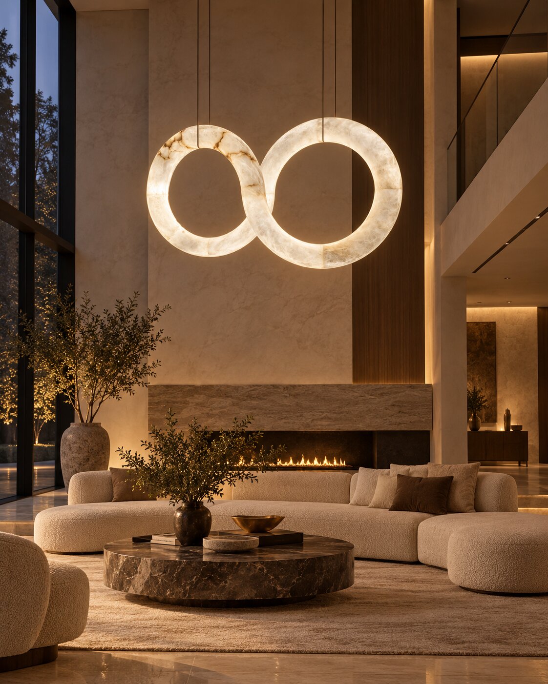 halo infinia chandelier rings