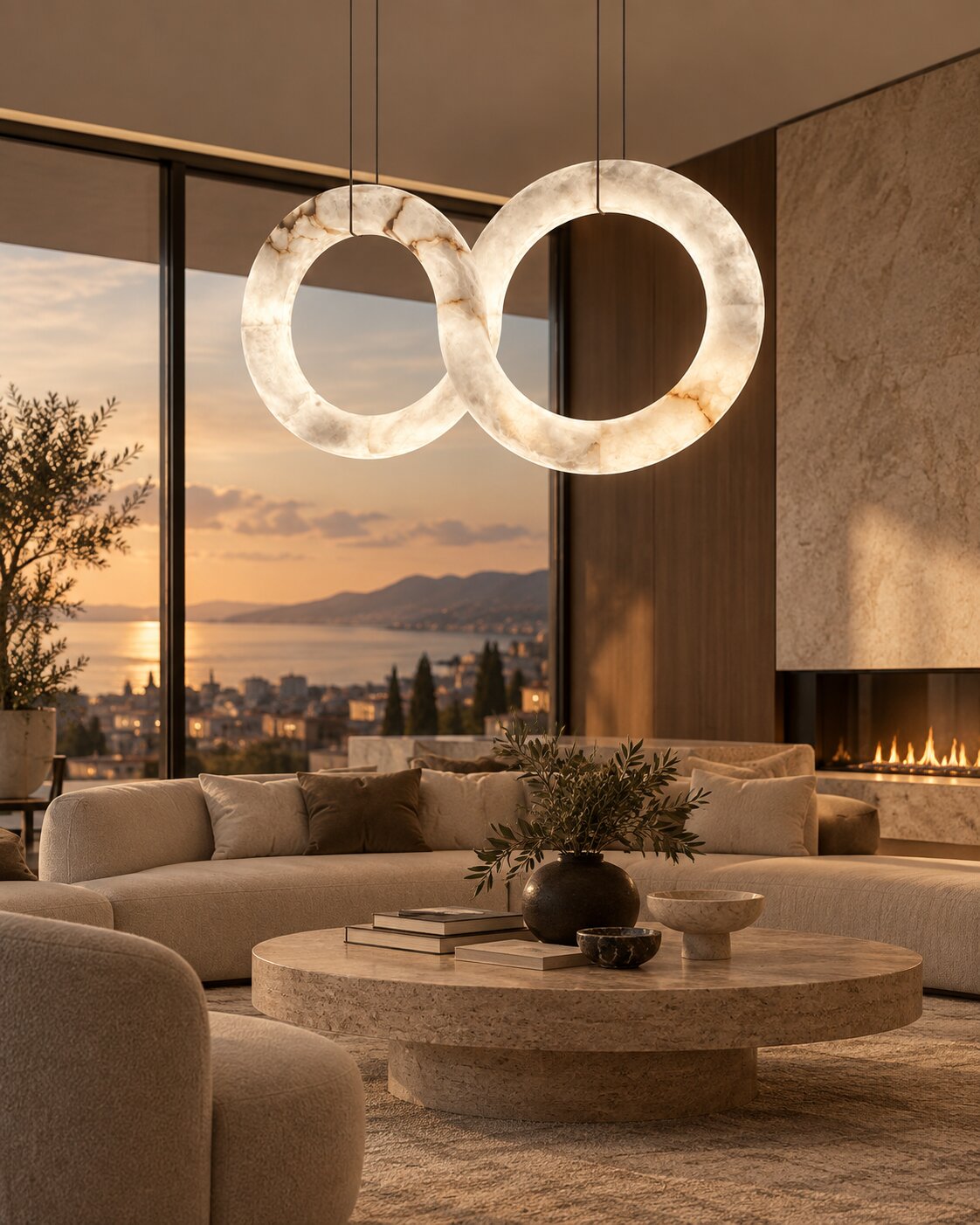 halo infinia chandelier rings