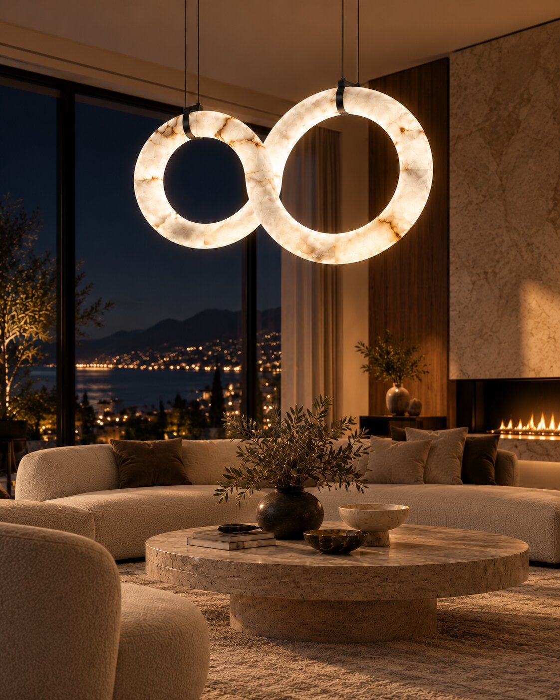 halo infinia chandelier rings