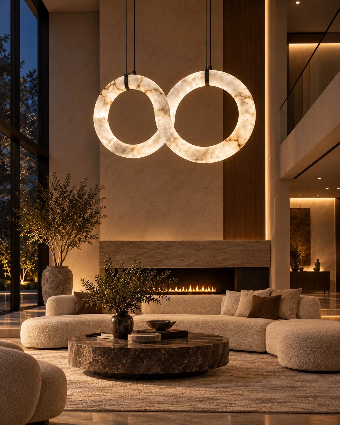 halo infinia chandelier rings