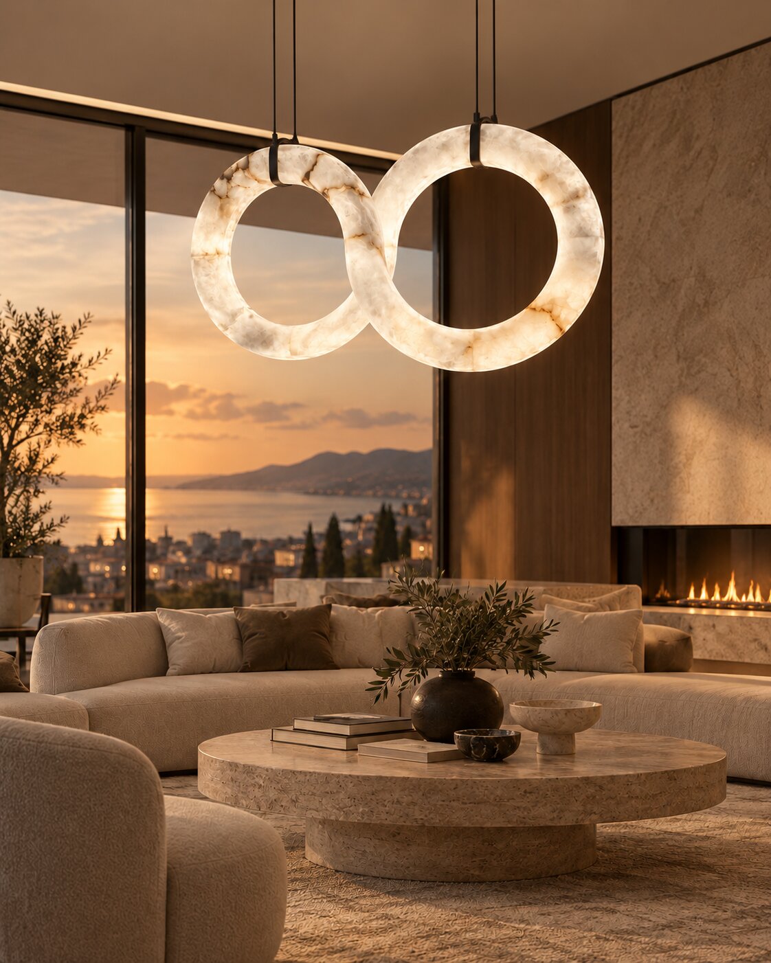 halo infinia chandelier rings