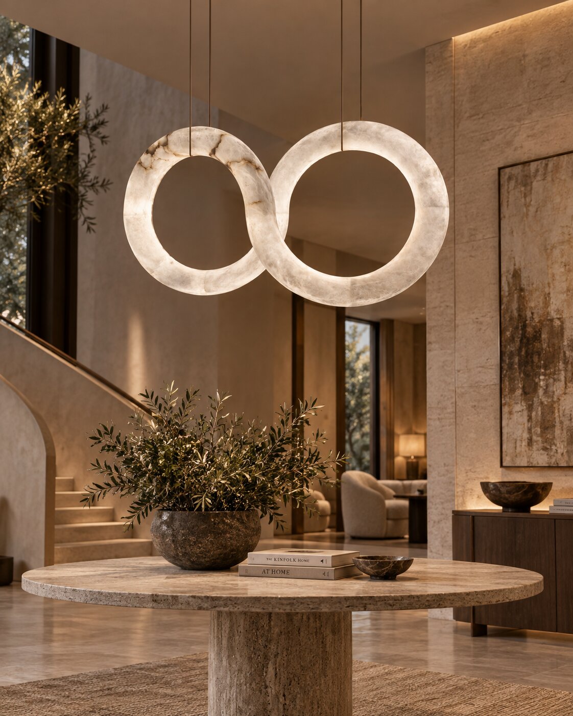 halo infinia chandelier rings