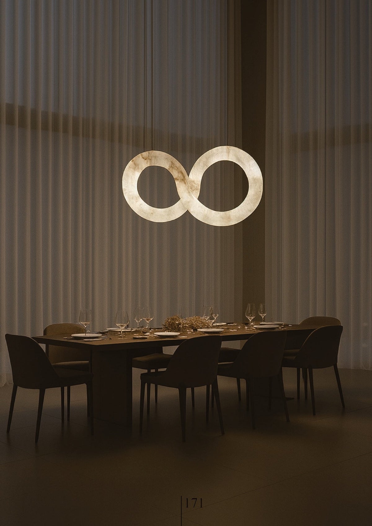 halo infinia chandelier rings