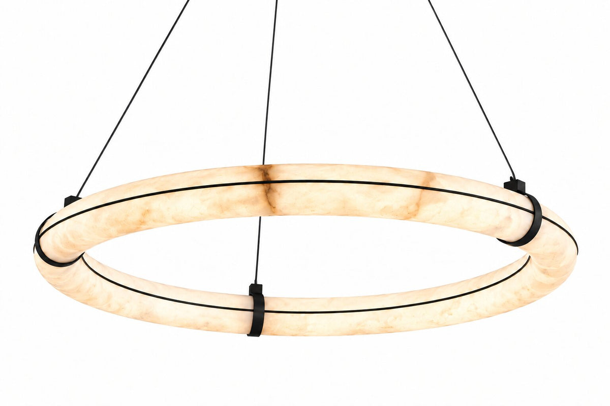 halo ring chandelier