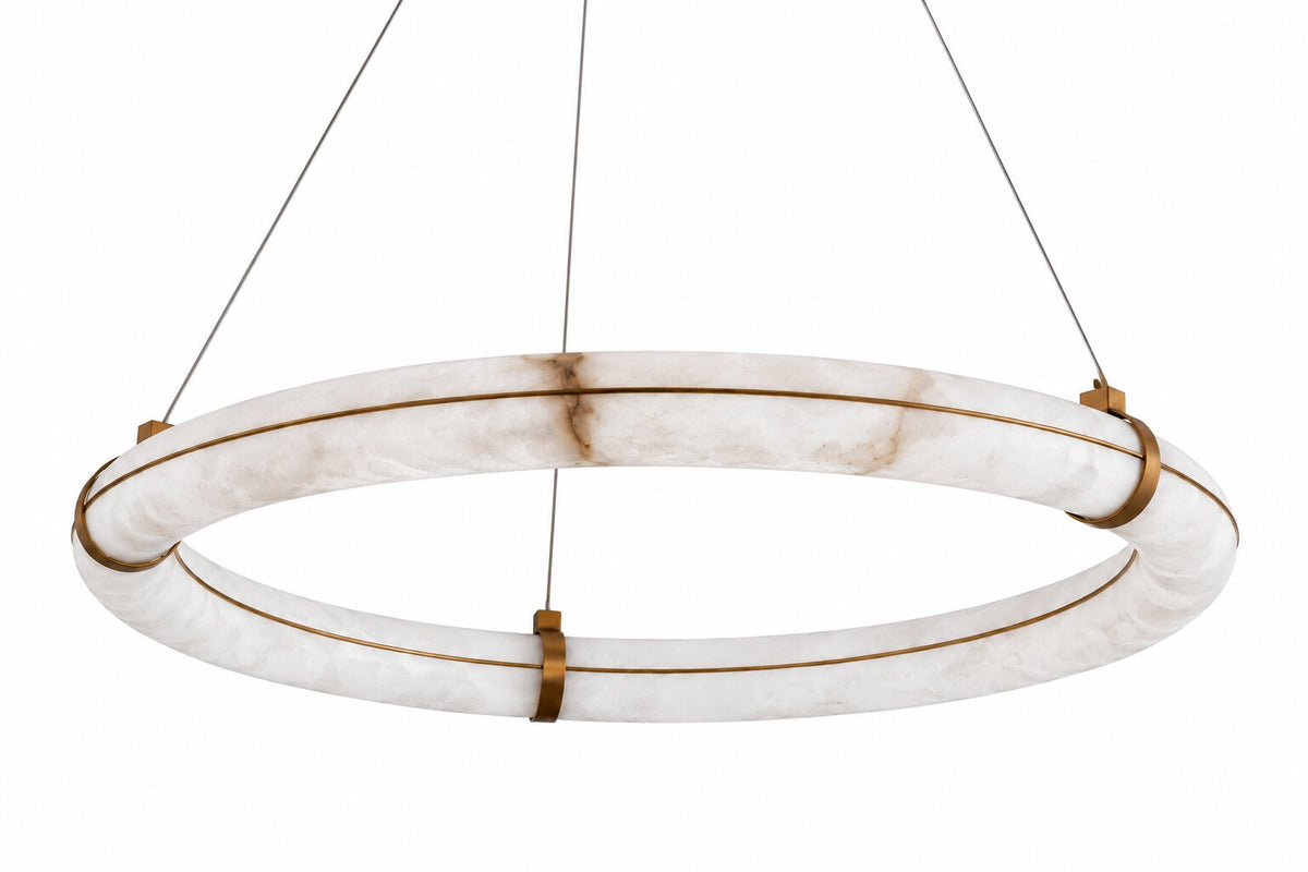 halo ring chandelier