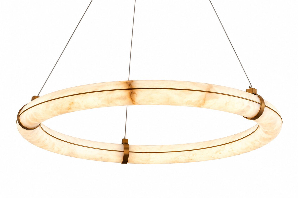 halo ring chandelier