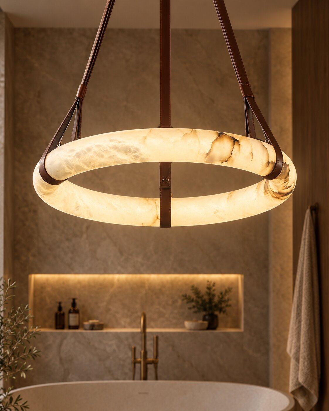 Halo Ring Chandelier Style 3