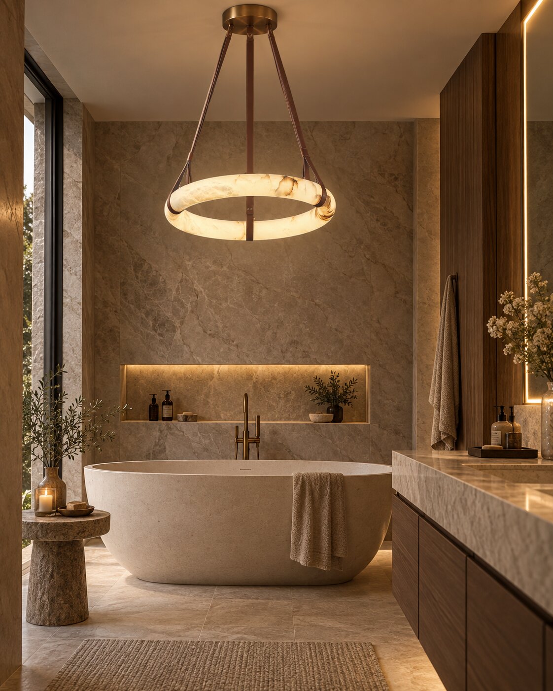 halo ring chandelier style 3