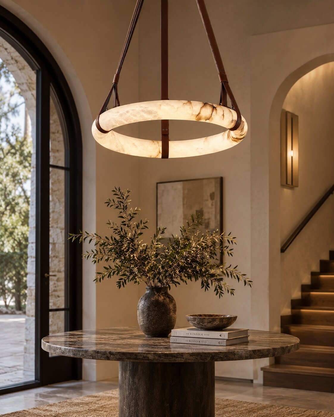halo ring chandelier style 3