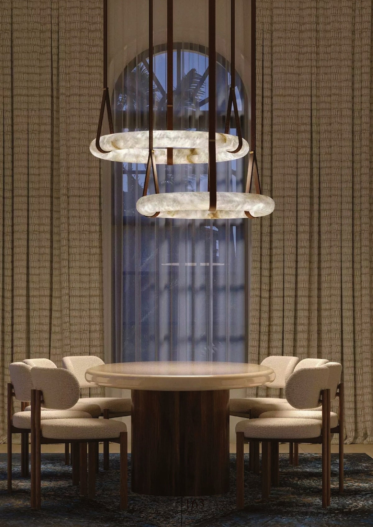 halo ring chandelier style 3