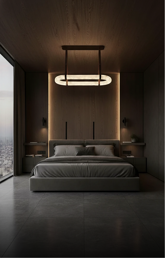 Light,  shaped with intention.