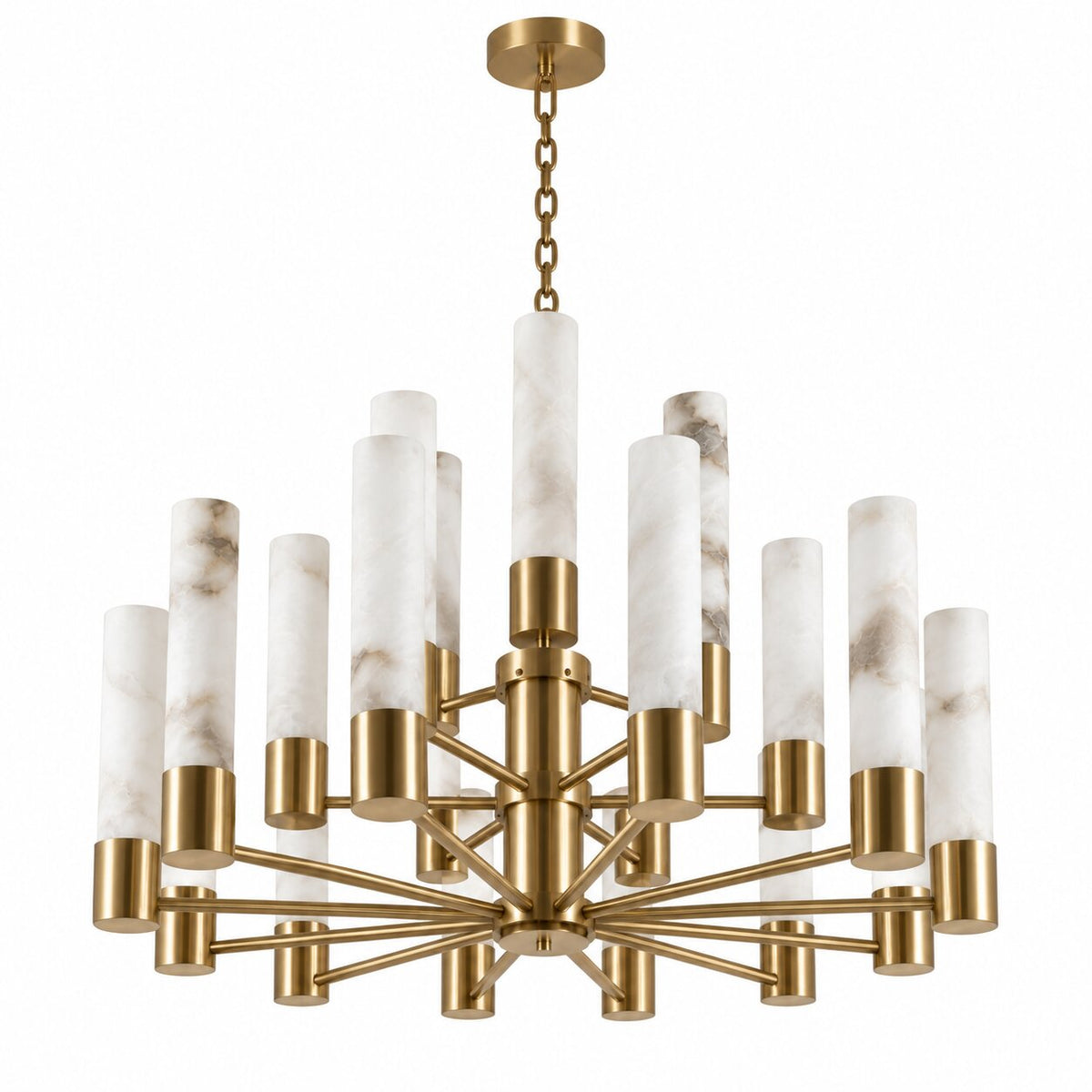 linea aurum chandelier
