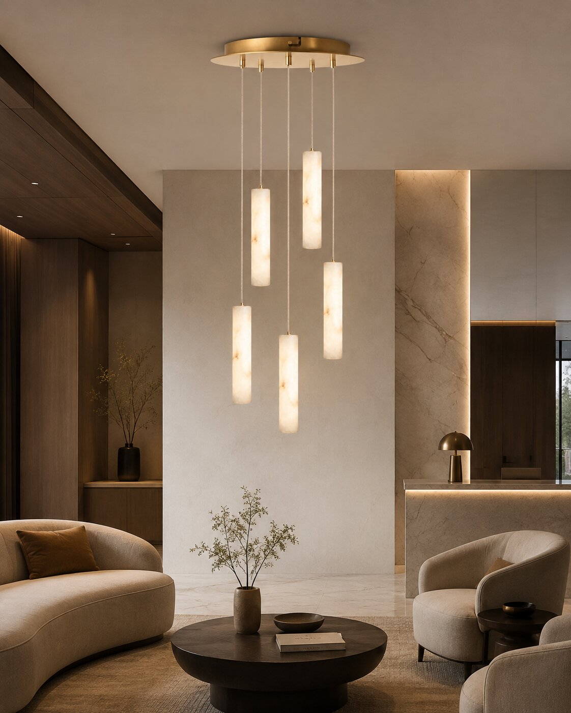 linea pendant cluster p5