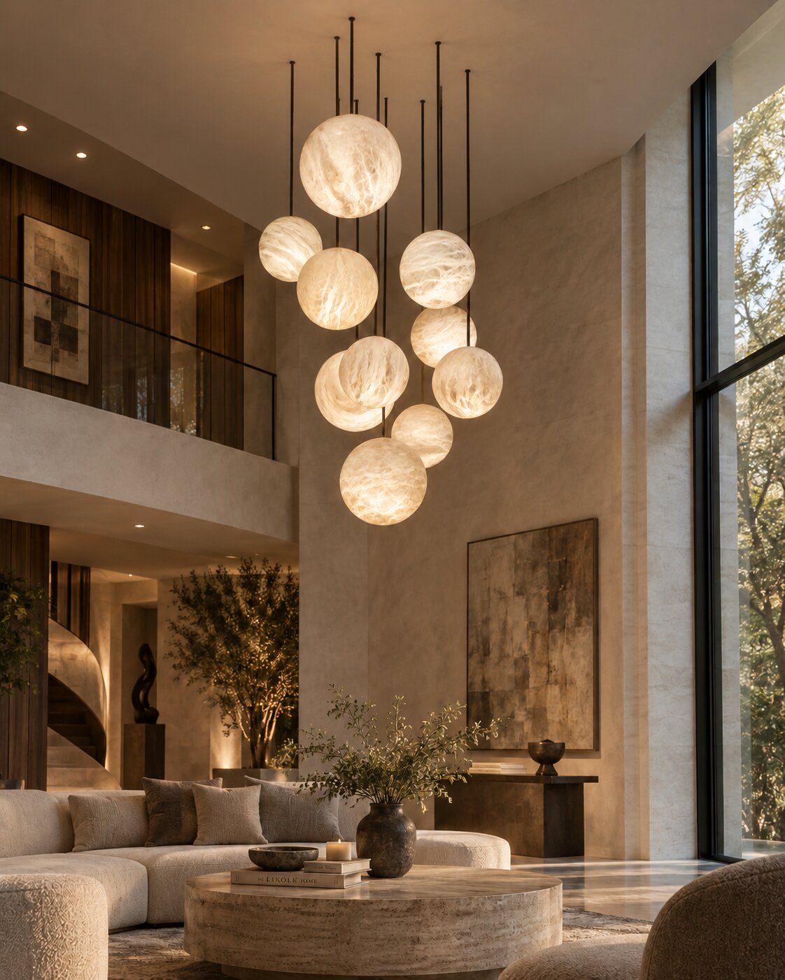 lunar eclipse chandelier p10