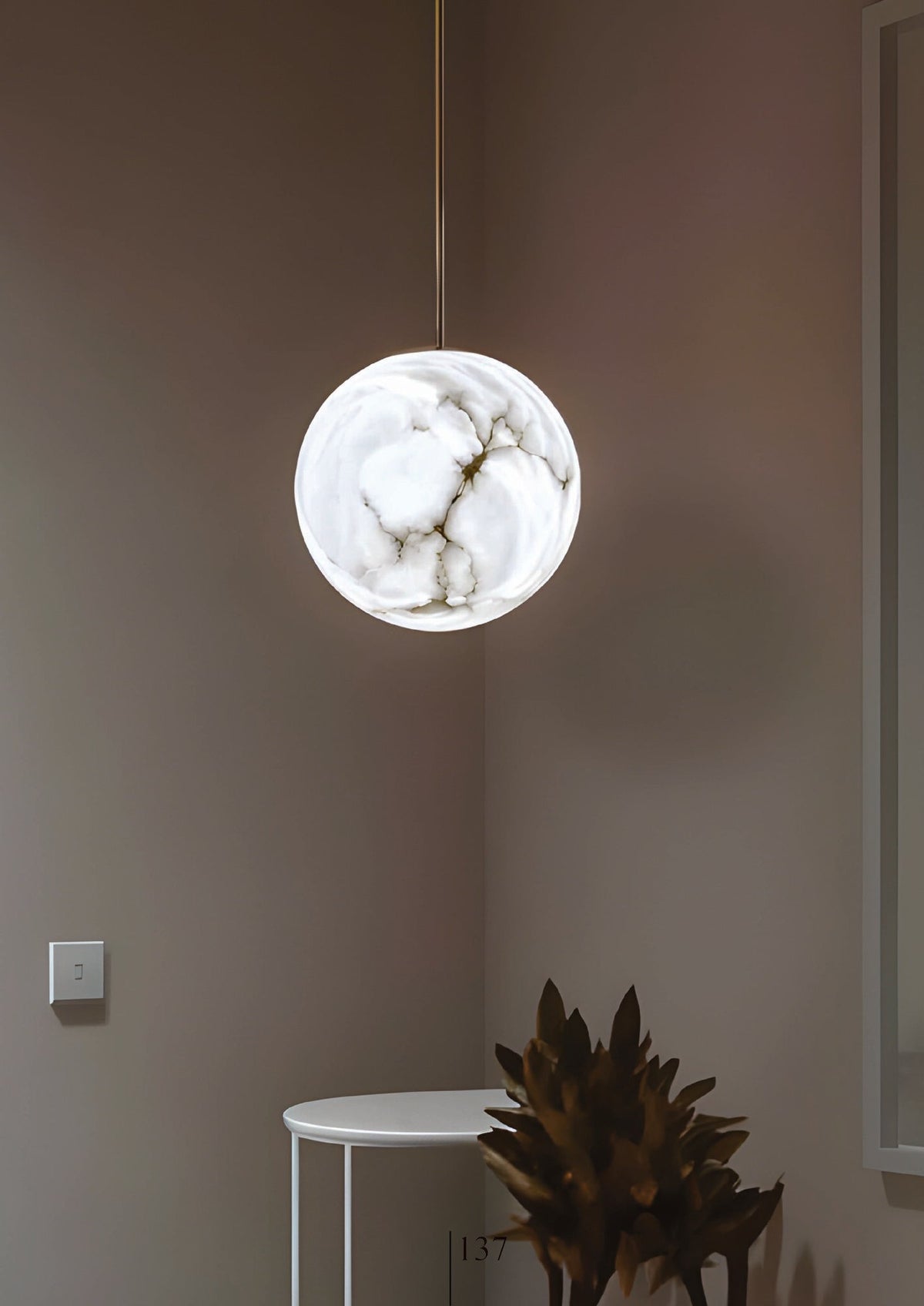 lunar orb pendant