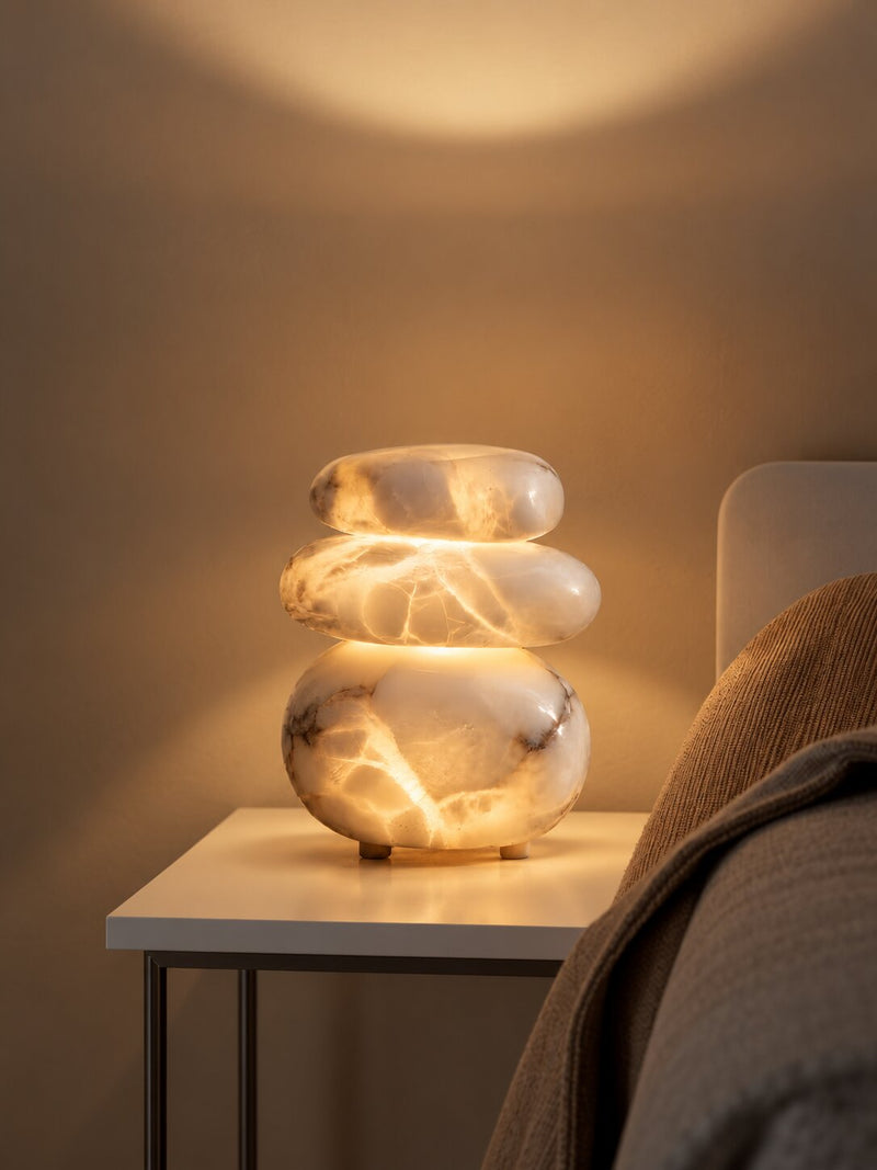 pebble lamp