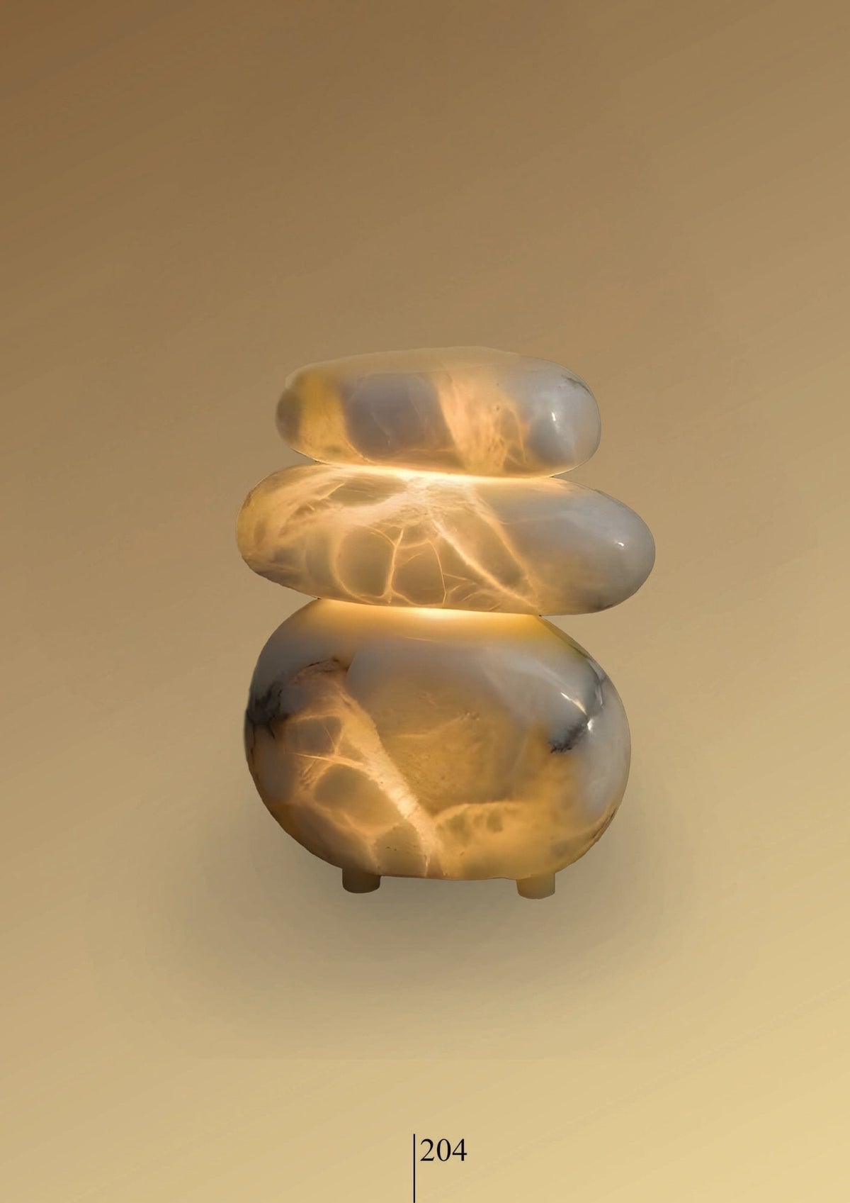 pebble lamp