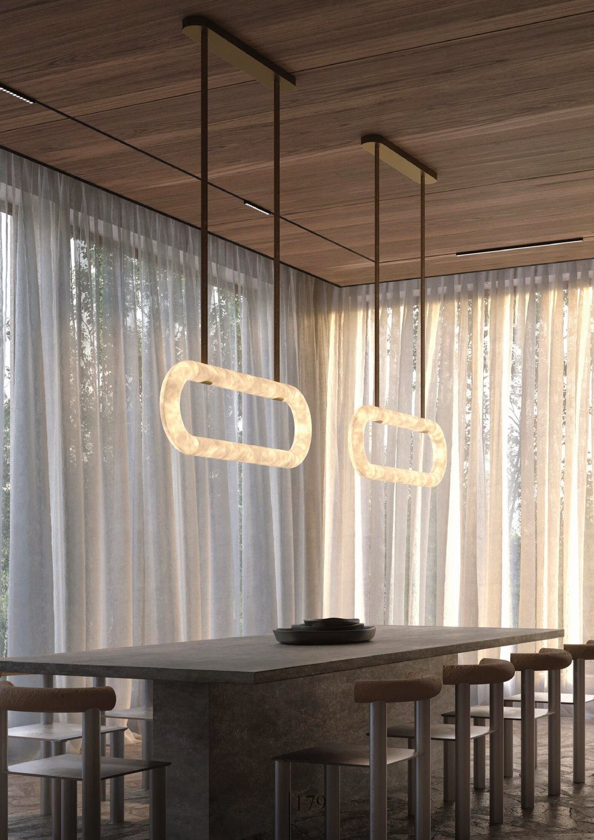 vanta halo chandelier vertical